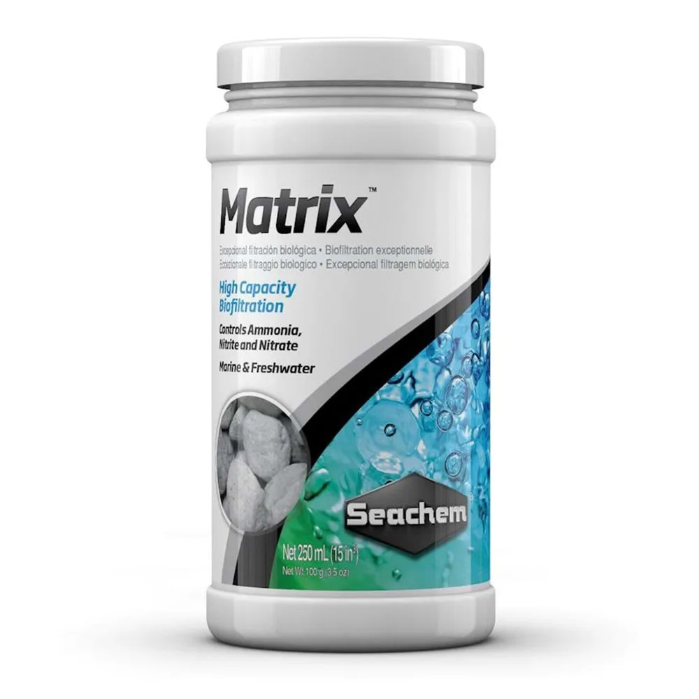 seachem matrix 250 ml filtre malzemesi 91648